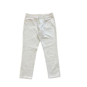 Kate Spade Broome Street white mid‎ rise straight leg jeans size 29